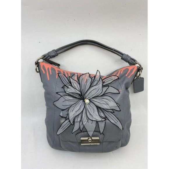 coach w hand customized by me street art gray cora - Picture 2 of 11